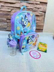 COMBO DE 4 PZAS. BLUEY *Incluye Caja de Plumones GRATIS