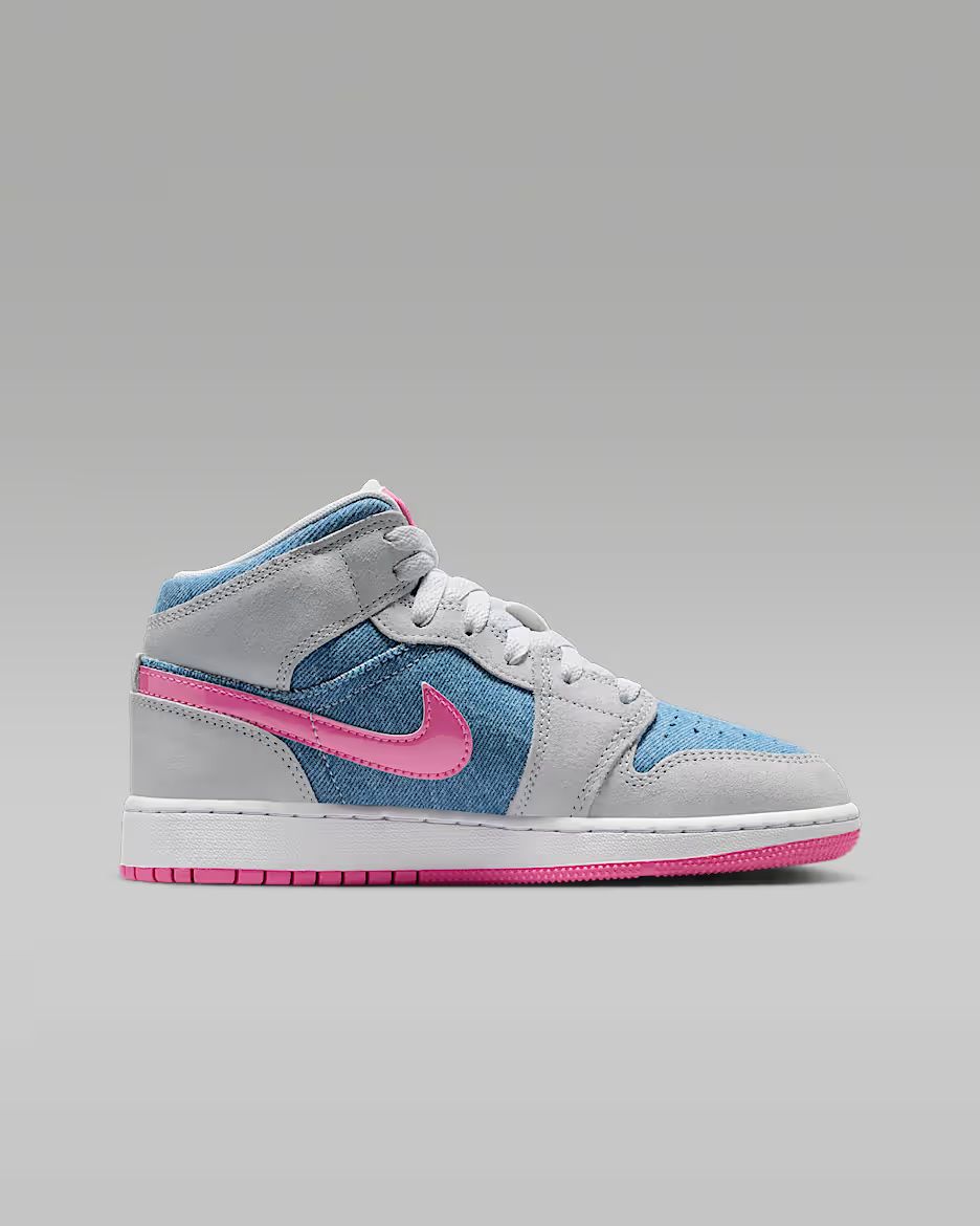 TENIS Air Jordan 1 Mid SE-Niños Grandes