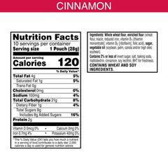 Galletas Graham Horneadas con Canela Snacks para el Almuerzo-10 Unidades