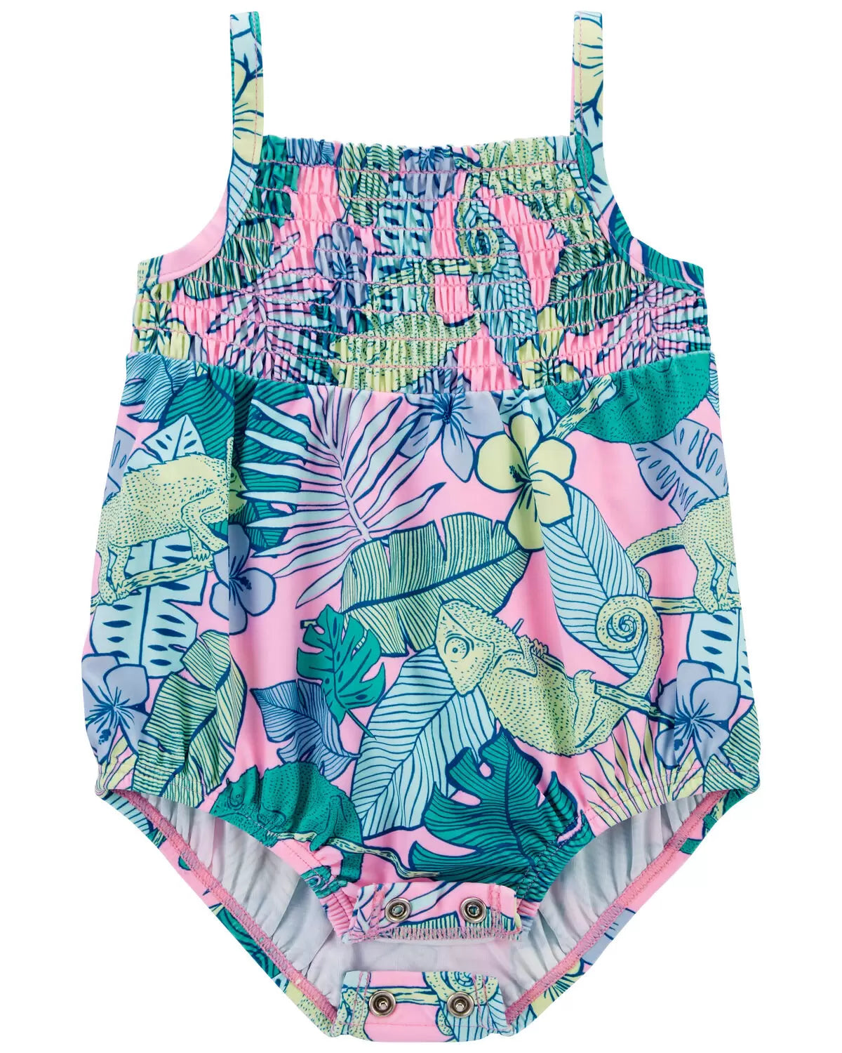 TRAJE DE BAÑO BABY NIÑA TROPICAL