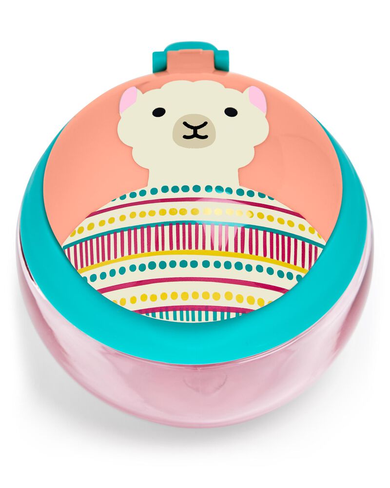 SET LLAMA INCLUYE MOCHILA-BOTE DE AGUA-SNACK CUP *SKIP HOP