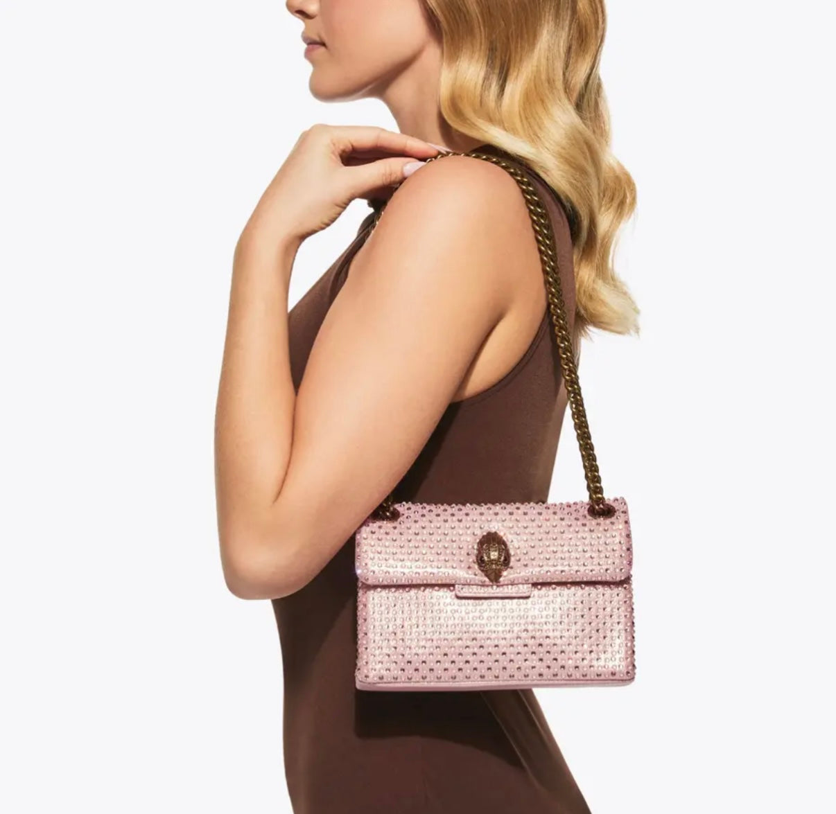 Bolsa Mini Kensigton Brillo Kurt Geiger London