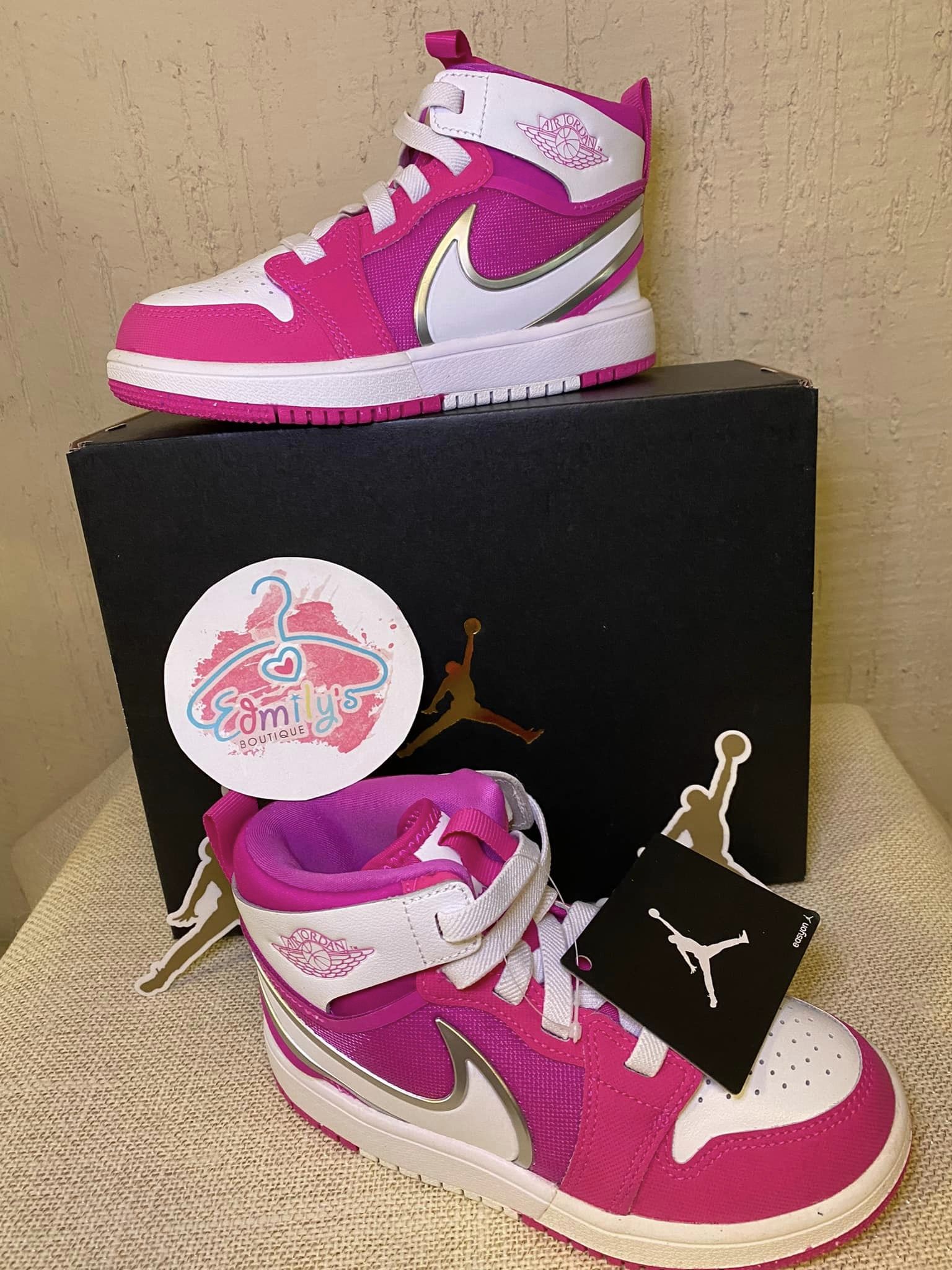 Jordan 1 Mid RM EasyOn NIÑAS