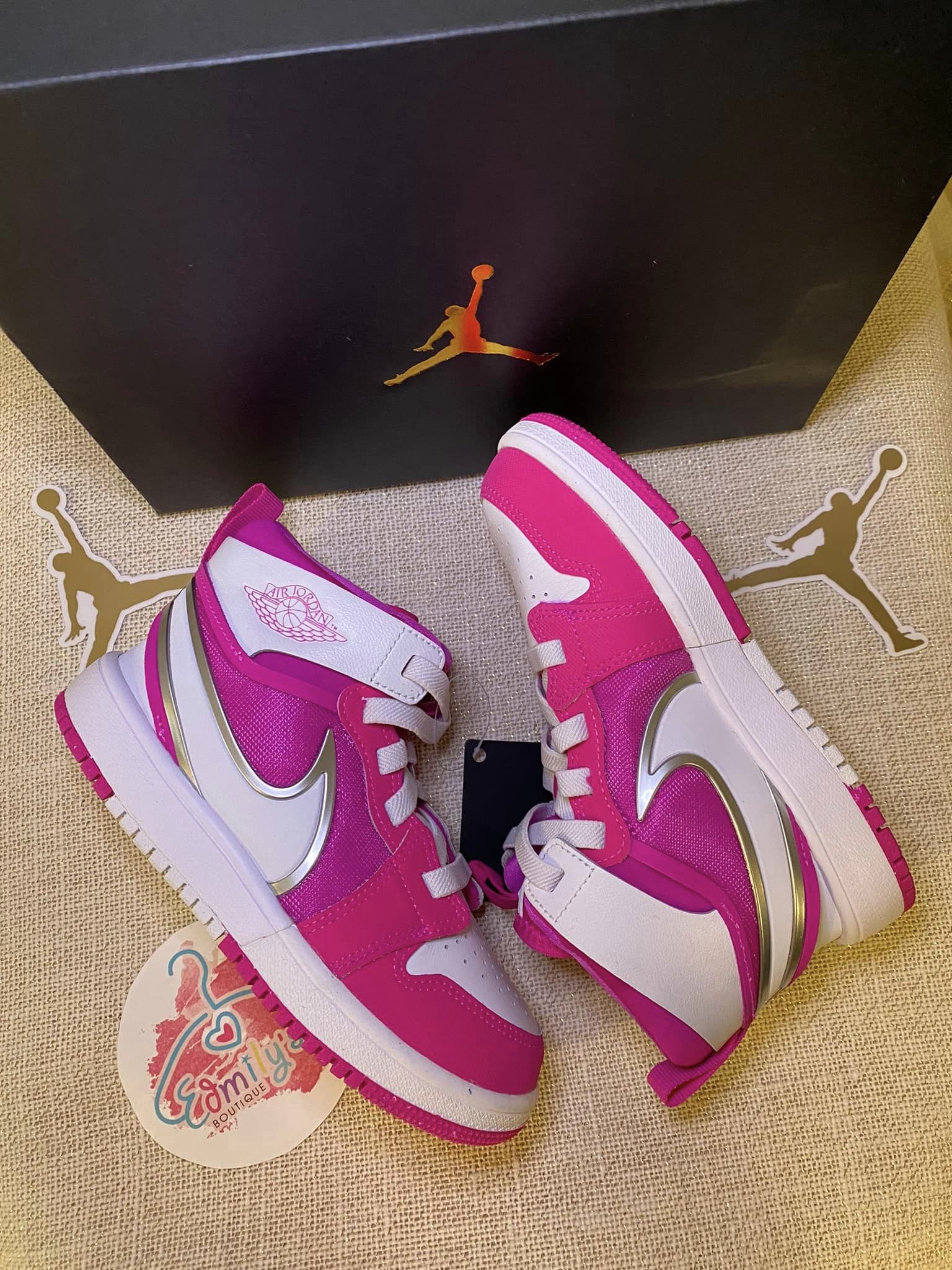 Jordan 1 Mid RM EasyOn NIÑAS