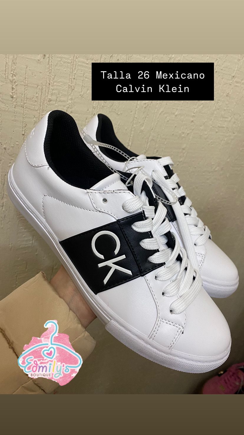 🚛ENVIO INMEDIATO- TENIS CALVIN KLEIN LOGO