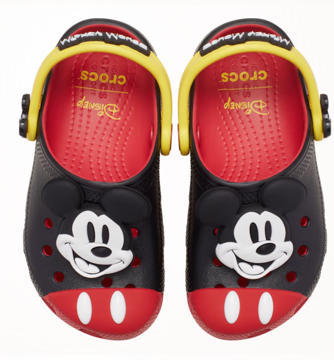 CROCS MICKEY MOUSE NIÑ@S- TALLAS 18CM HASTA 26 CM