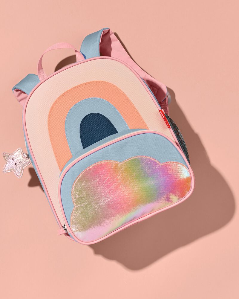 MOCHILA PARA NIÑA ARCOIRIS - KINDER/ GUARDERIA