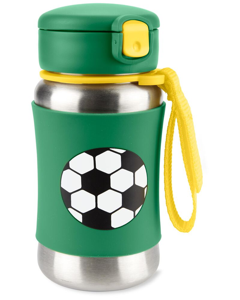 BOTE DE ACERO INOXIDABLE SOCCER PARA NIÑOS