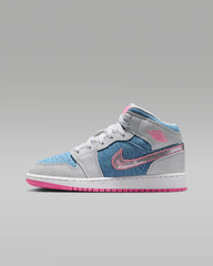 TENIS Air Jordan 1 Mid SE-Niños Grandes