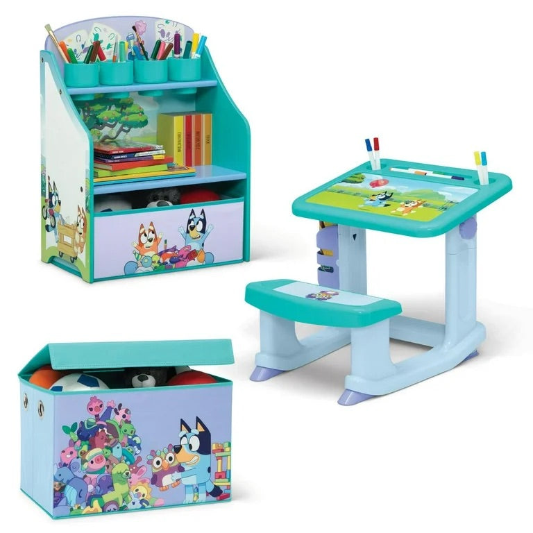 Set de Arte y Juego Bluey de 3 Pzas. para niños