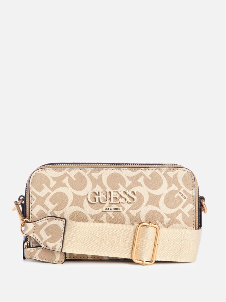 Crossbody Logo Beige