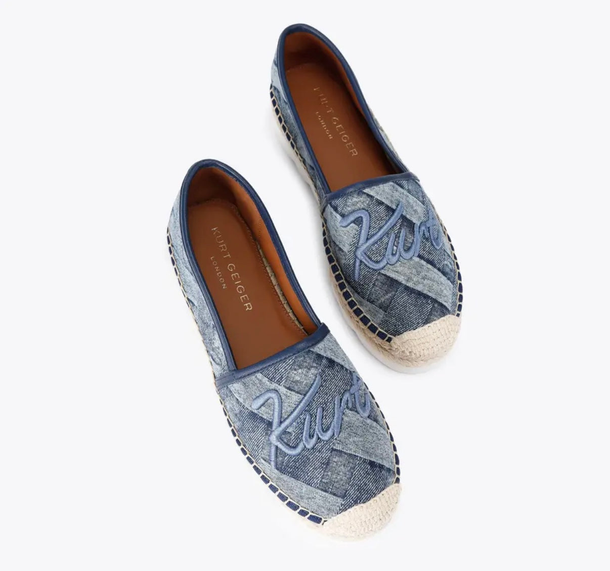 Espadrille Denim Kurt Geiger London