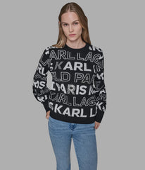 KARL LAGERFELD PARIS - SWEATER LOGO