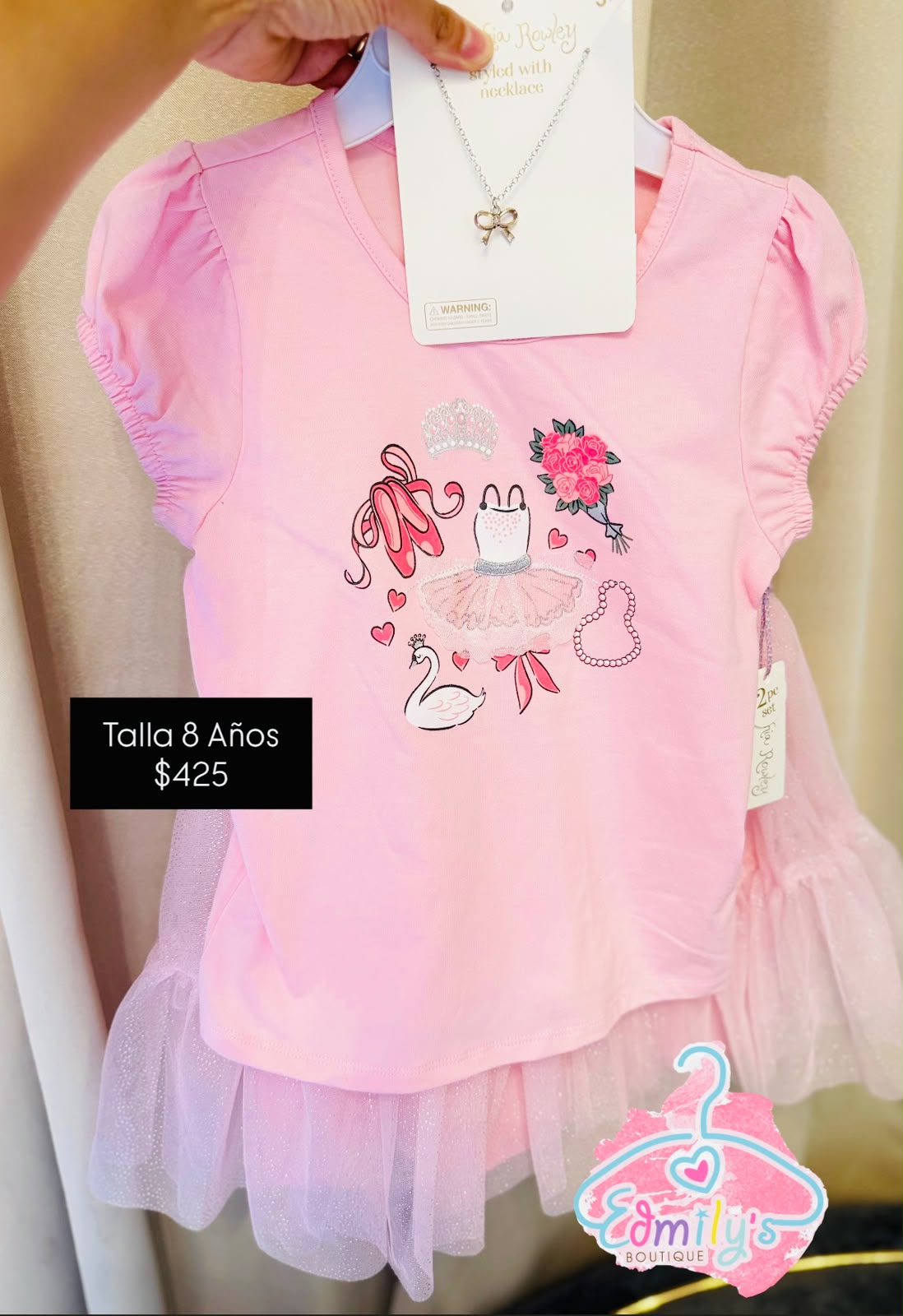 Set de Falda Bailarina + Accesorio