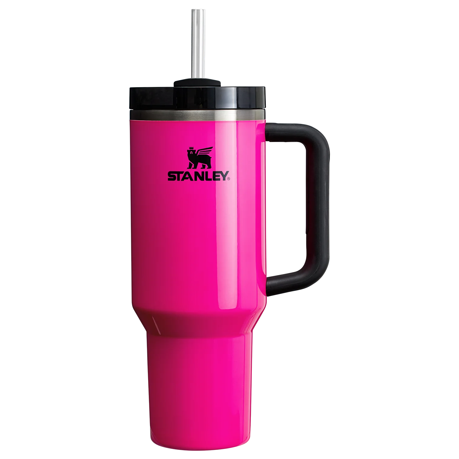 STANLEY QUENCHER  ELECTRIC PINK H2.0 FLOWESTATE VASO DE 40 ONZAS