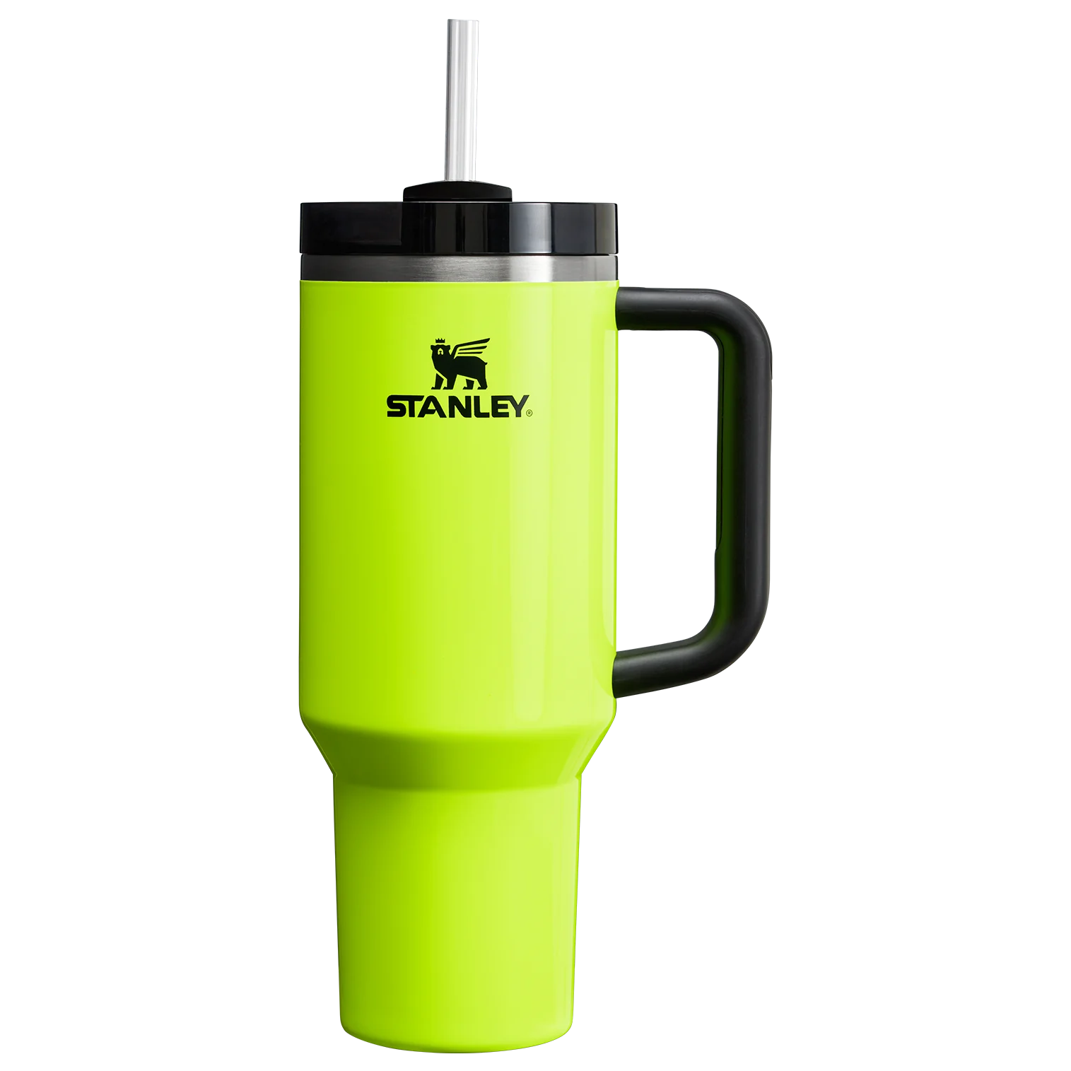 STANLEY QUENCHER NEON YELLOW H2.0 FLOWESTATE VASO DE 40 ONZAS