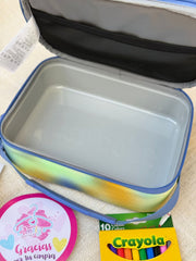 LONCHERA NIKE  +CAJA DE PLUMONES GRATIS