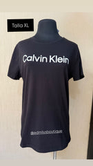 BLUSA CALVIN KLEIN COLOR NEGRO