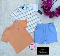 CONJUNTO NAUTICA 3 PIEZAS NIÑO