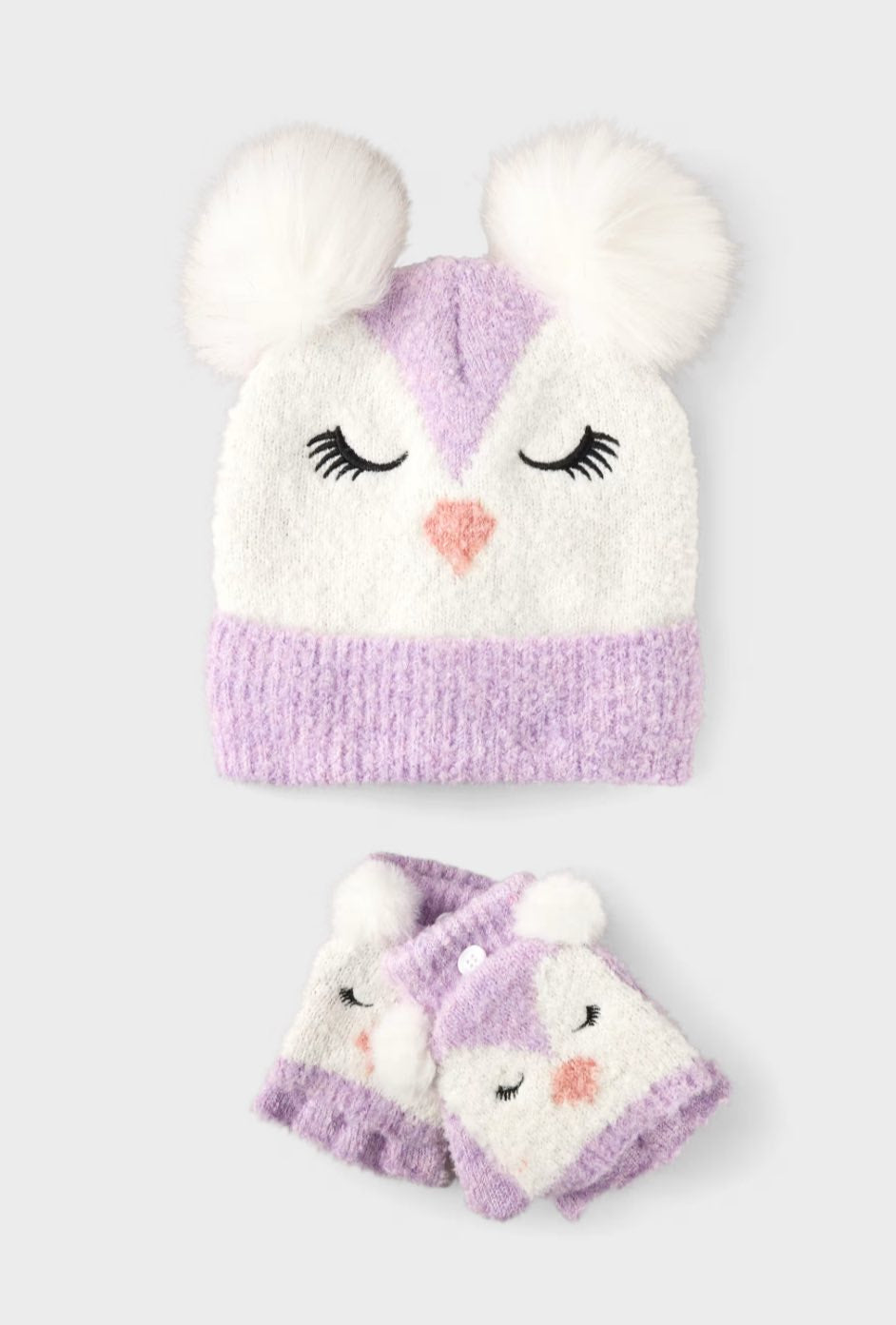 THE CHILDRENS PLACE -2 PIEZAS SET PURPLE