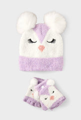 THE CHILDRENS PLACE -2 PIEZAS SET PURPLE