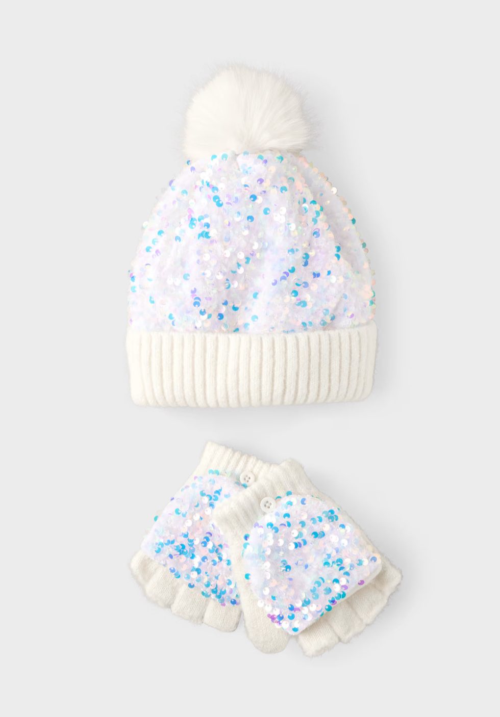 THE CHILDRENS PLACE -2 PIEZAS SET WHITE