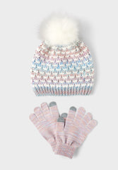 THE CHILDRENS PLACE -2 PIEZAS SET GILR SPACE DYE