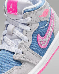 TENIS Air Jordan 1 Mid SE - Bebé