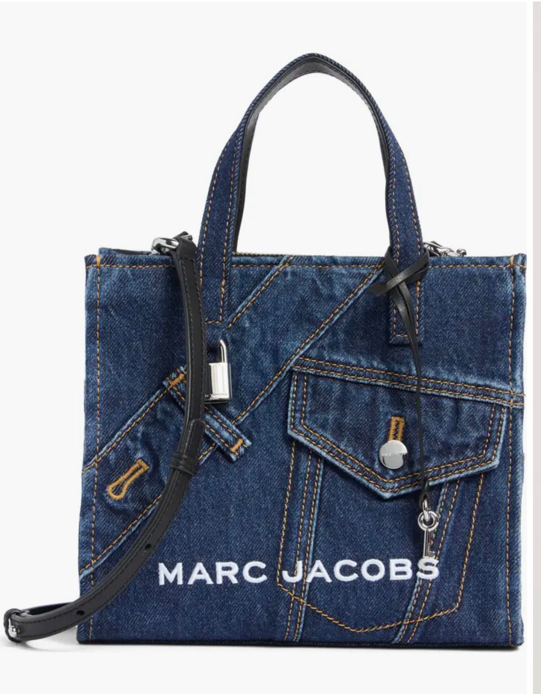 MARC JACOBS MINI SATCHEL DENIM