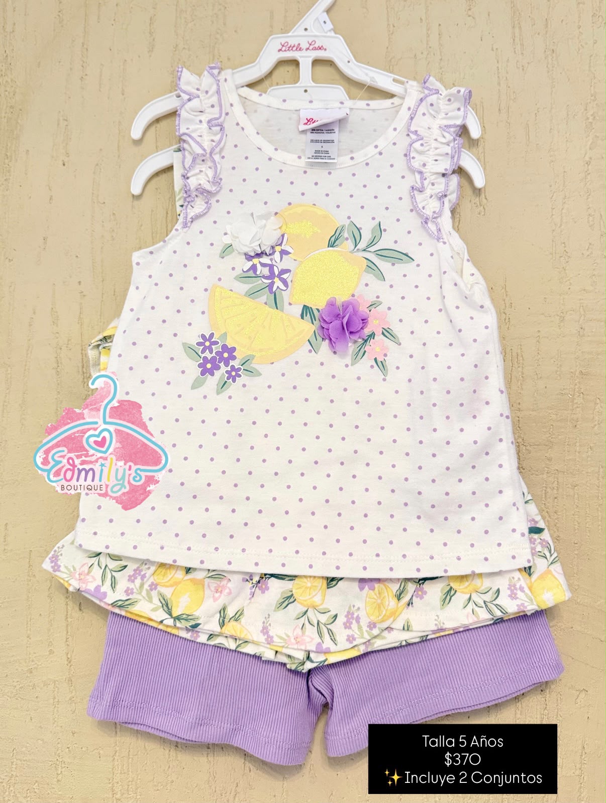 2- Conjuntos Short + Short Falda