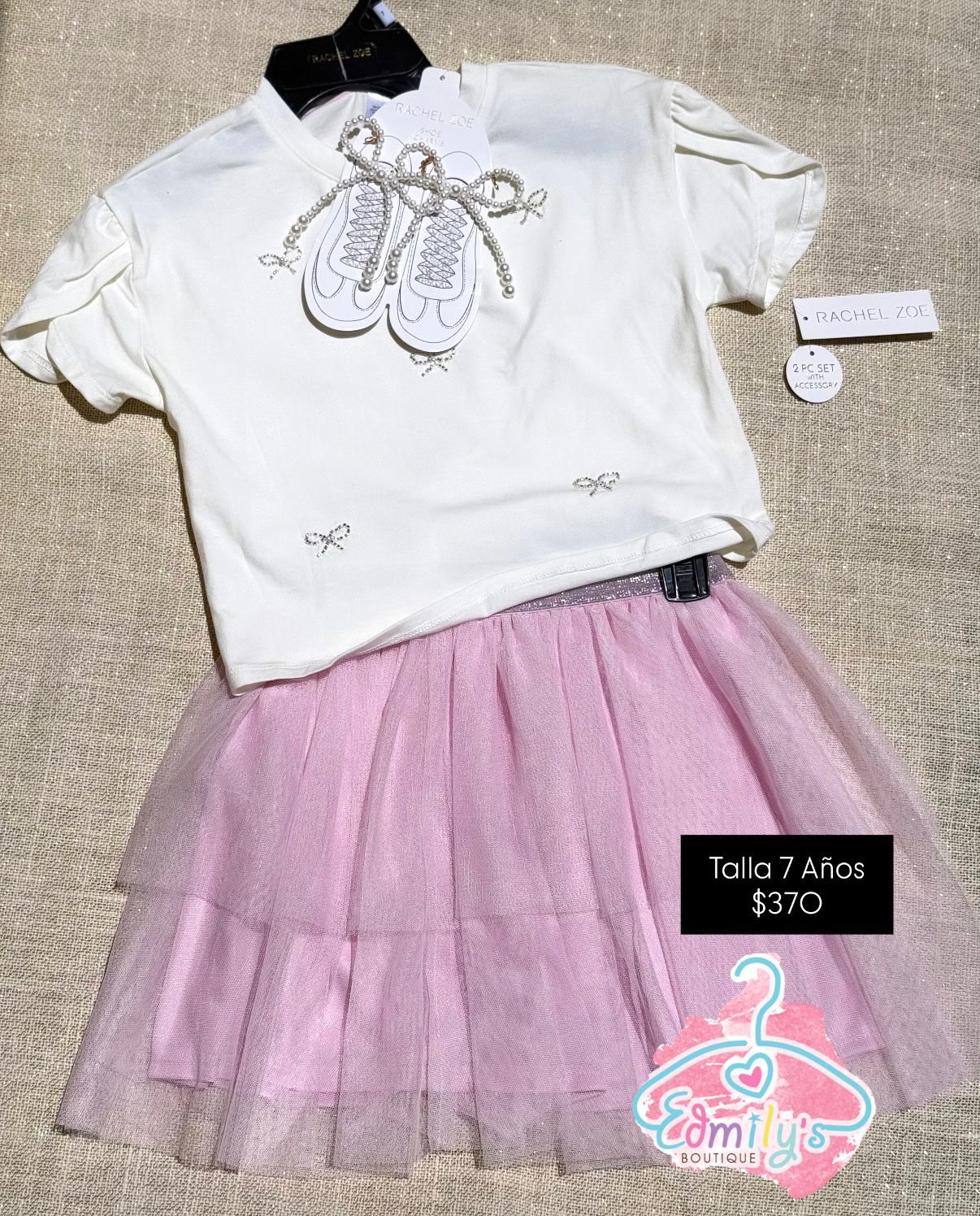 Conjunto Falda Tutu + Accesorio