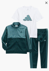 SET ADIDAS DE 3 PIEZAS PARA NIÑOS